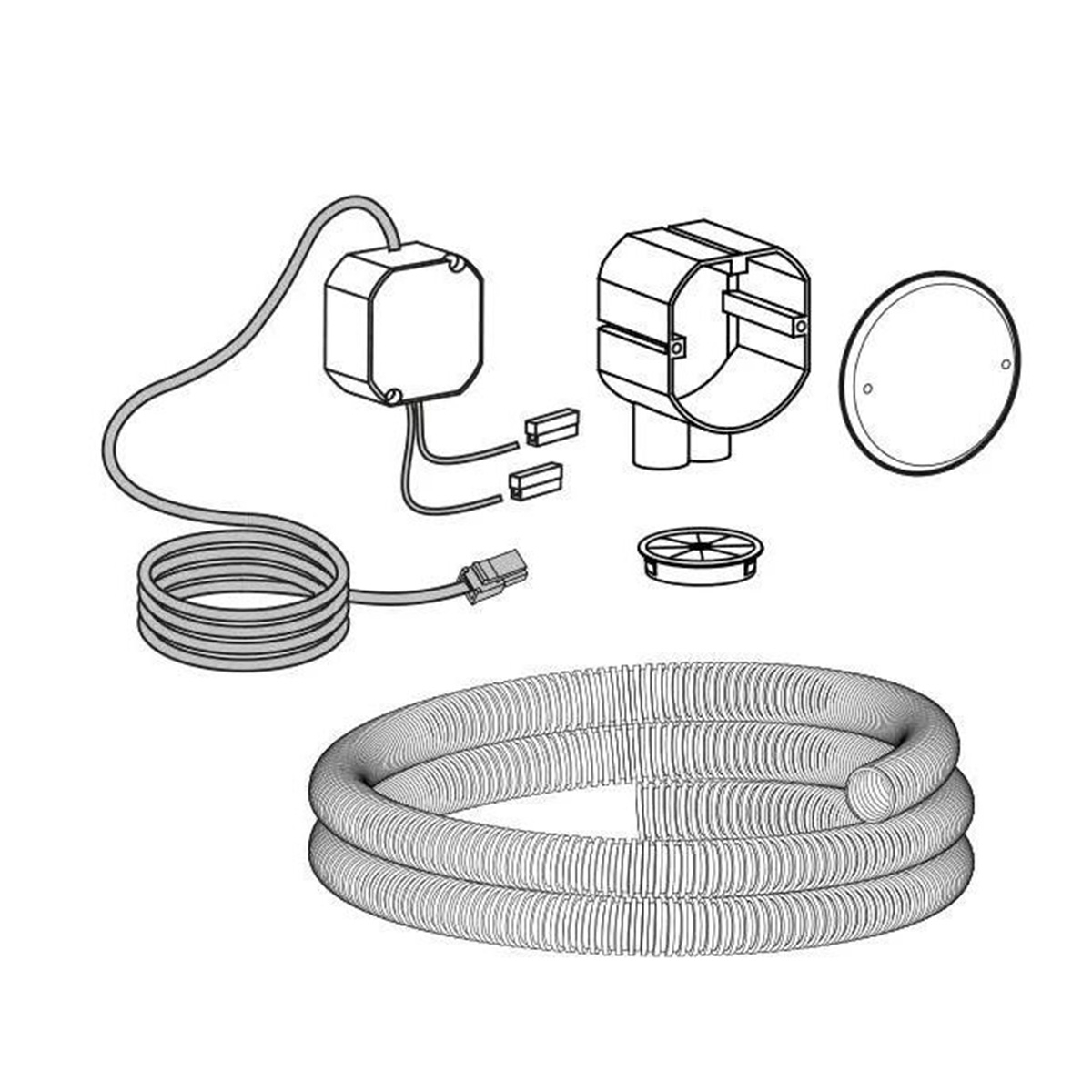Unterputz Netzteil 230V Eos, Nea, Ion, Kation Bedienplatten - 3