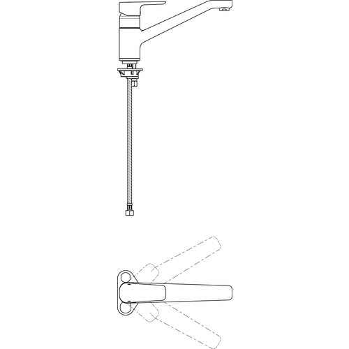 CERAPLAN III Küchenarmatur chrom #B0722AA - 2