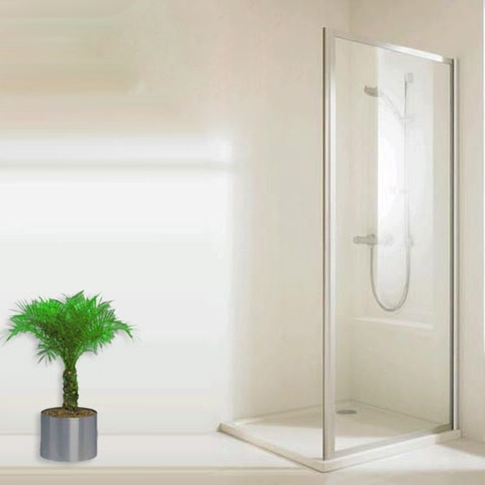 Duschabtrennung Alpha 2 Seitenwand 90° 75cm SM AP