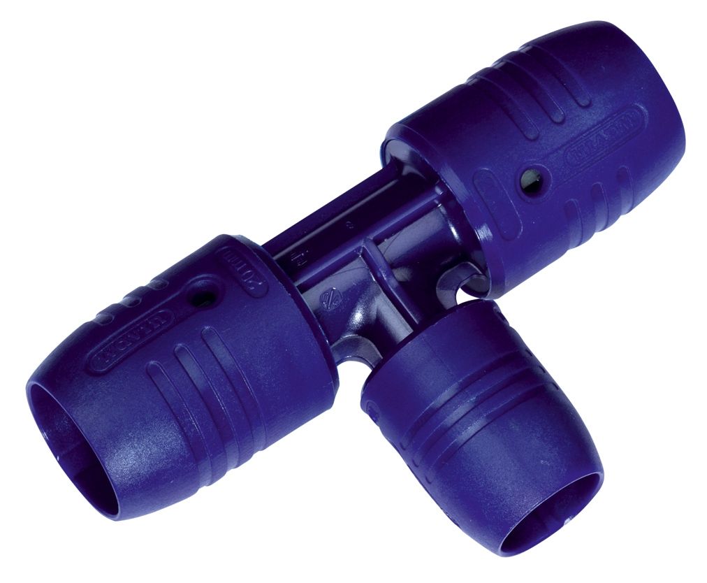 smartFIX Steckfitting T-Stück reduziert 20x20x16 - 1