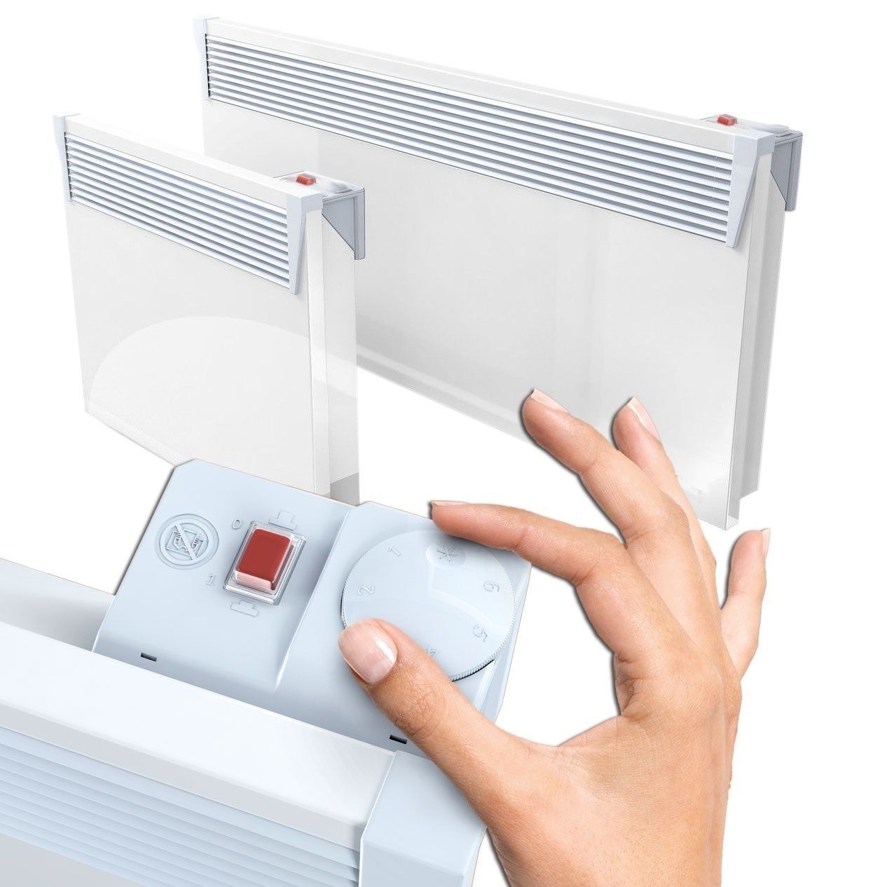 Standkonvektor 1500 Watt mit Überhitzungsschutz - 2