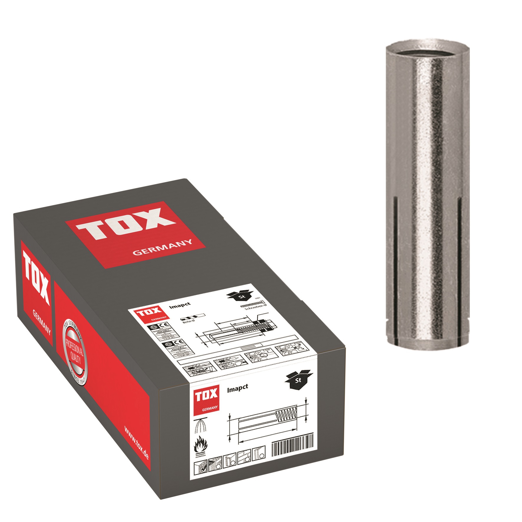 Einschlaganker Impact M6x30 mm