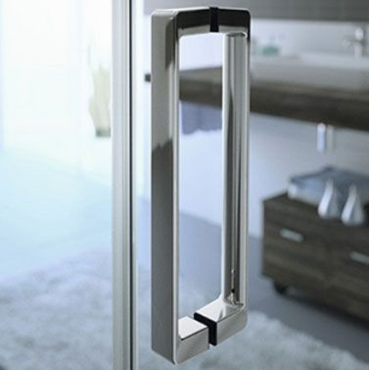 Duschabtrennung Classics 2 Gleittüreckeinstieg 2-teilig 90x90 ESG AP WE - 2