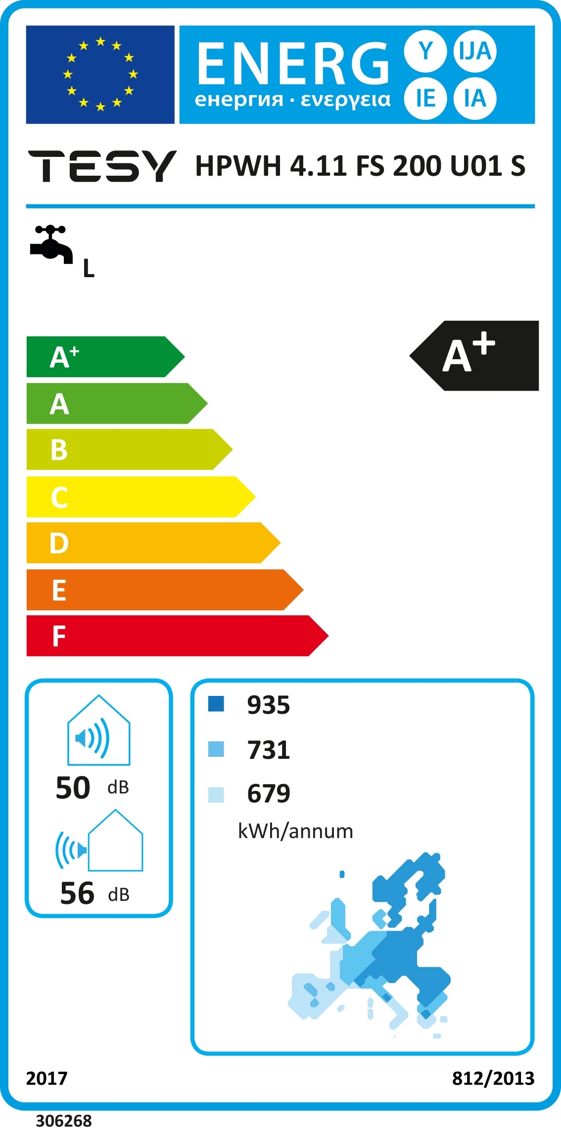 Brauchwasserwärmepumpe 200 Liter Modell 4.11 R290 mit Rohrregister  - B-WARE - 7