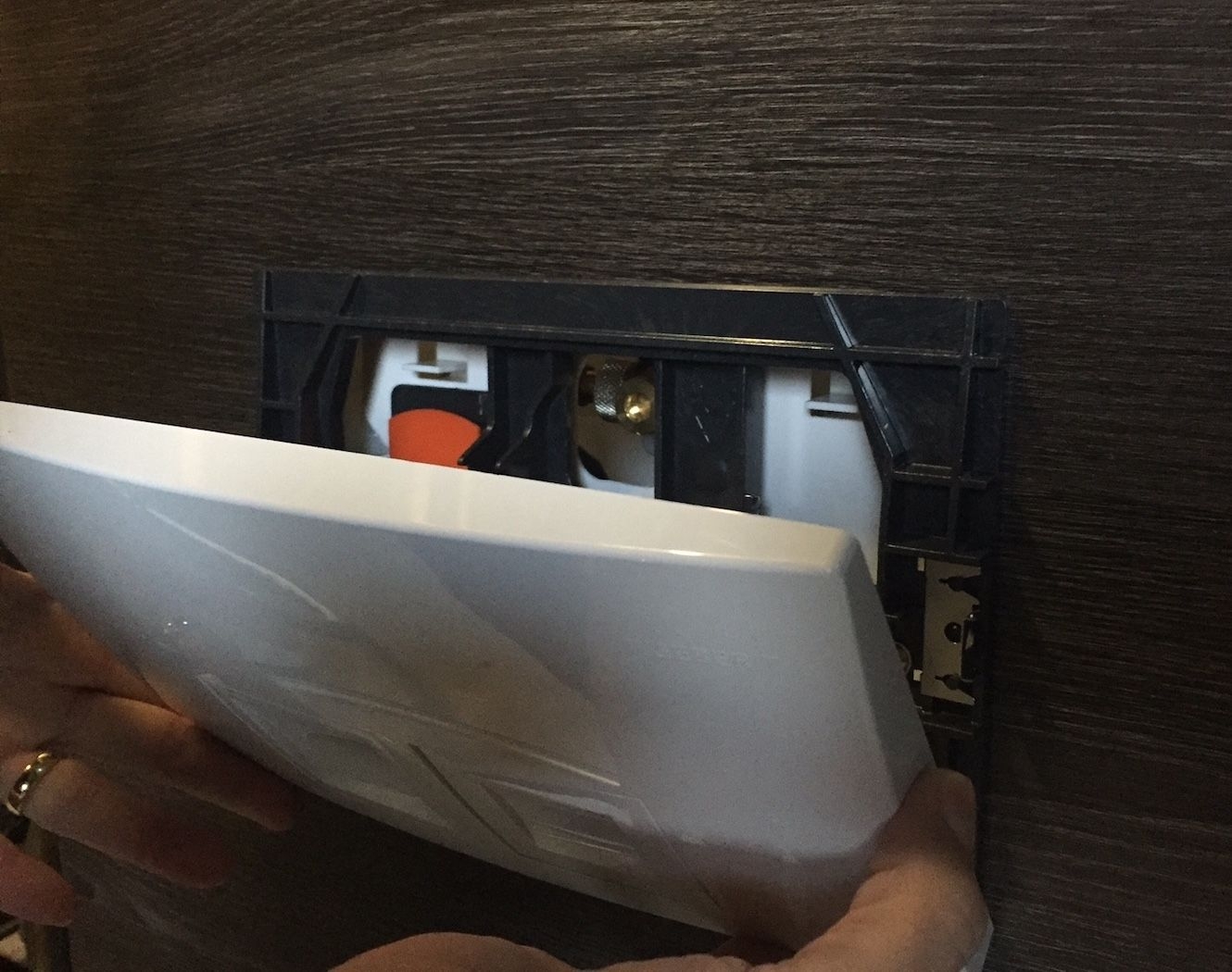 StarBlueDisc Einwurfschacht für Duofix UP 320/300/100 Spülkasten - 7