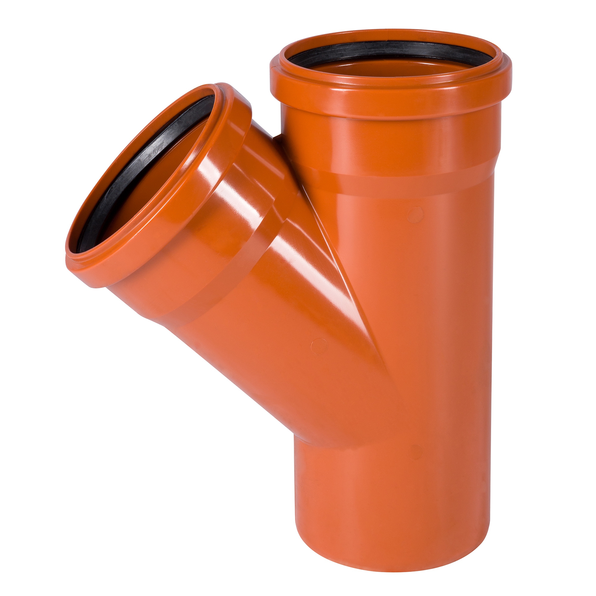 KG-Abzweig 45° DN125 / DN125 KGEA