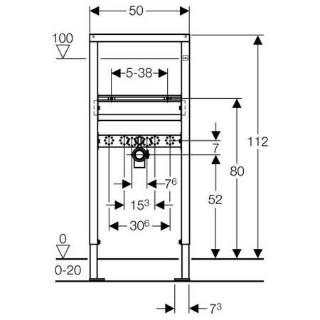 Duofix Basic Waschtischelement - 2