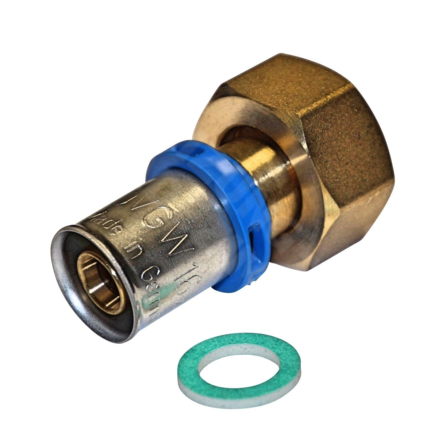 Pressfitting Übergangverschr. 26x1 1/2" IG ku