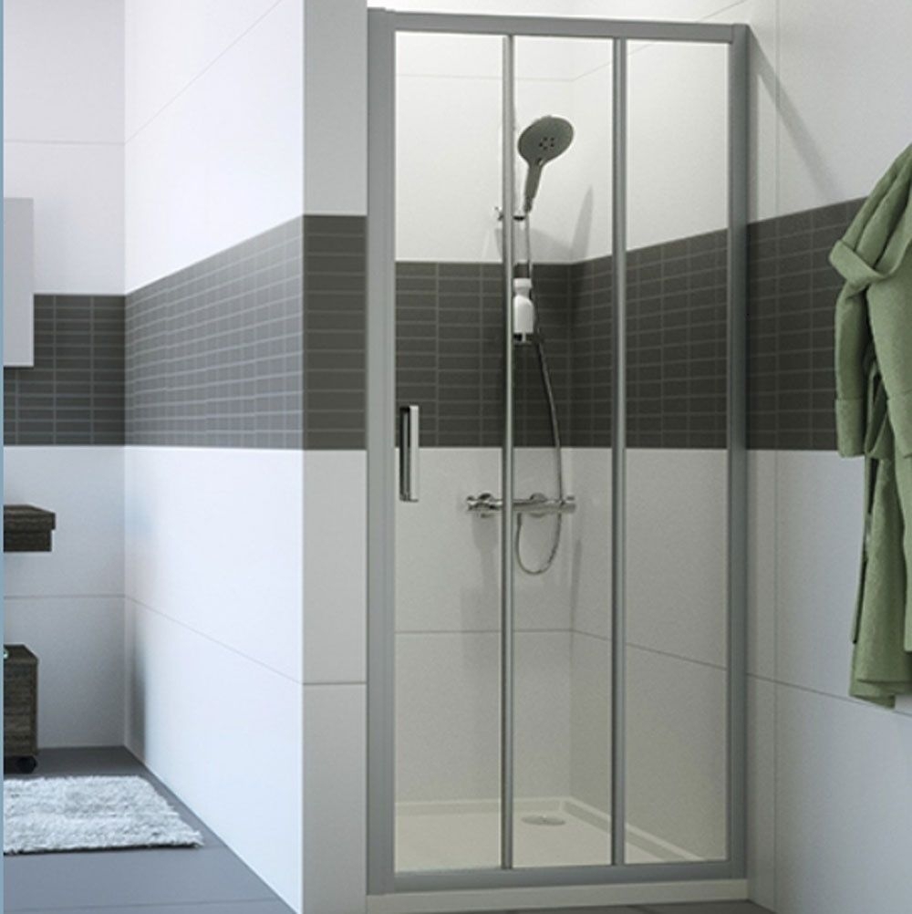 Duschabtrennung Classics 2 Gleittür 2tlg. m. f. S 80 cm ESG WE