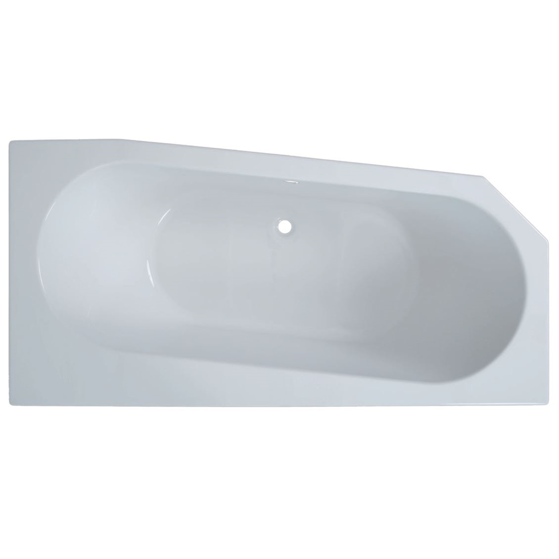 Raumspar-Badewanne Greifensee R, rechts 170 x 85 cm Raumspar-Badewanne Greifensee R, rechts 170 x 85 cm