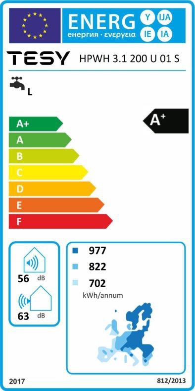 Brauchwasser Wärmepumpe 200AS.3.1 Luft für Trinkwasser mit Rohrregister - 6