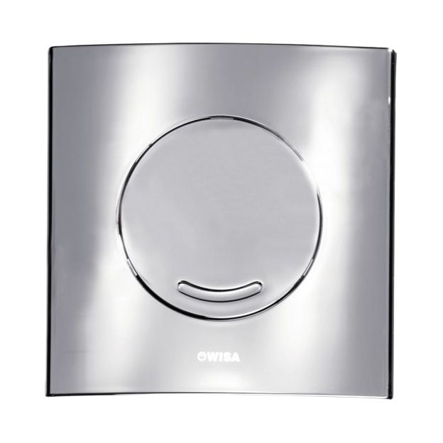 Betätigungsplatte Argos Spül-Stopp-System chrom-glänzend
