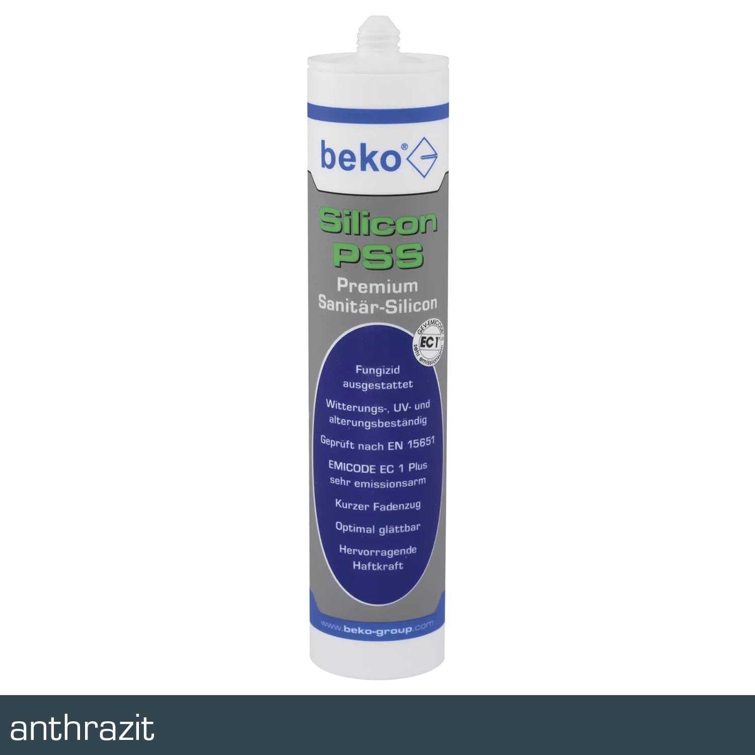 Silicon PSS 310 ml anthrazit - 1
