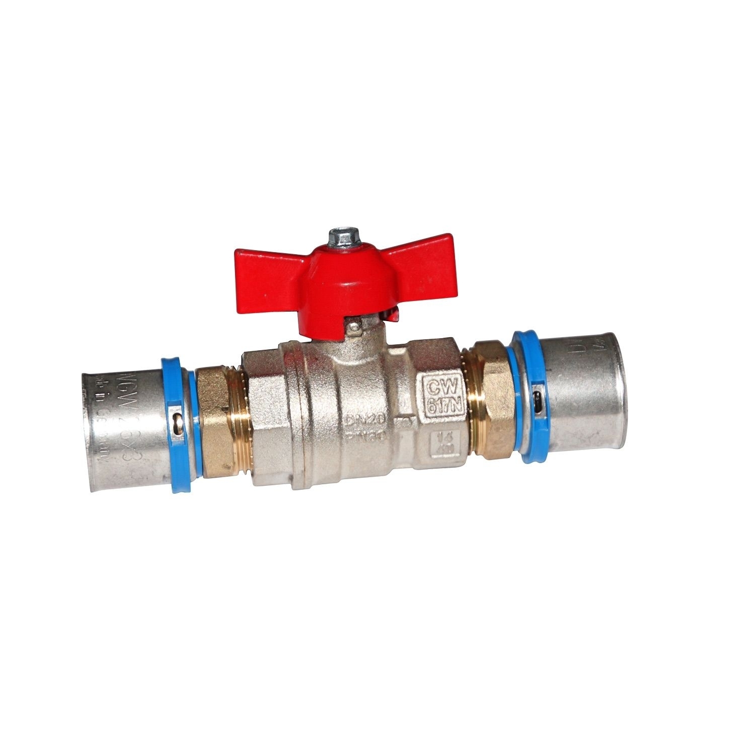 Pressfitting Kugelhahn 26x26 Pressfitting Kugelhahn 26x26