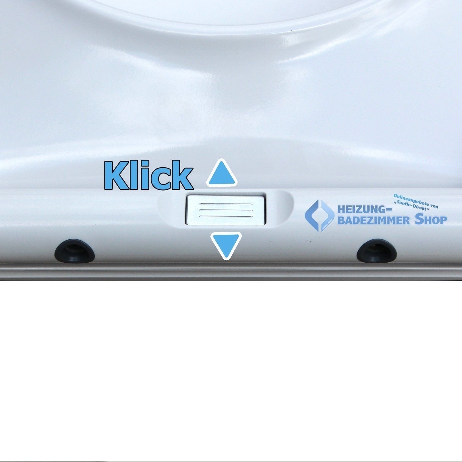 WC Sitz Antares S in hochwertiger, schwerer Ausführung mit Absenkautomatik & Quick-Release - 3