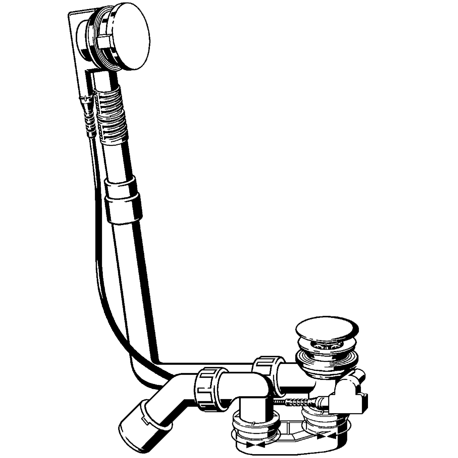 Multiplex Ab- und Überlaufgarnitur inkl. Farbset Set M5 - 2