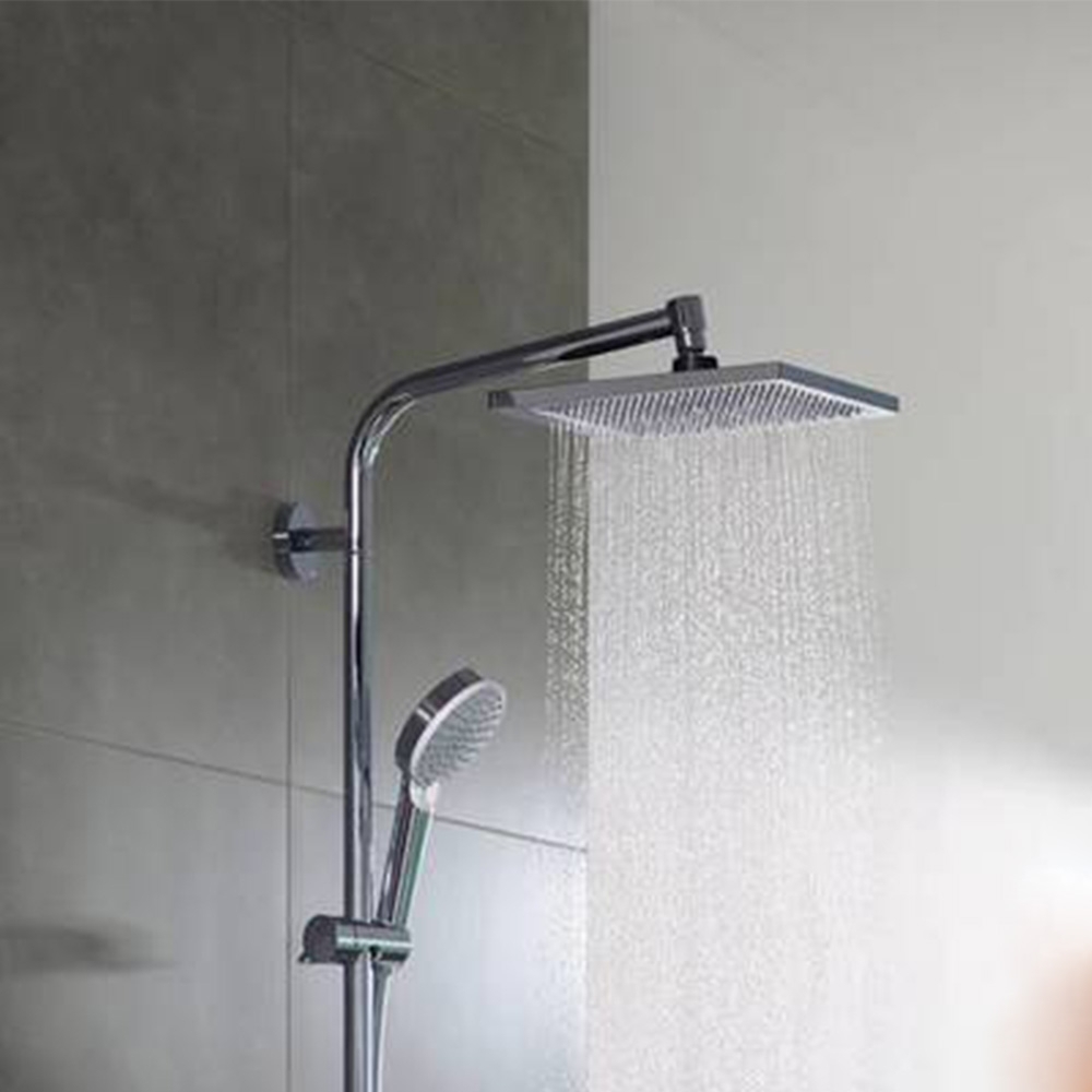 CROMETTA E Showerpipe 240 1jet Duschsystem mit Brausethermostat Ecostat 1001 CL - 2